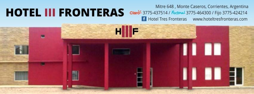 Hotel Tres Fronteras Monte Caseros Buitenkant foto